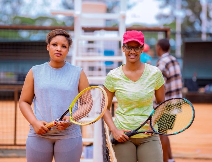 Abitabiriye ‘IWD Tennis Competition’ bashima intambwe imaze kugeraho nyuma y’Imyaka ine (Amafoto)