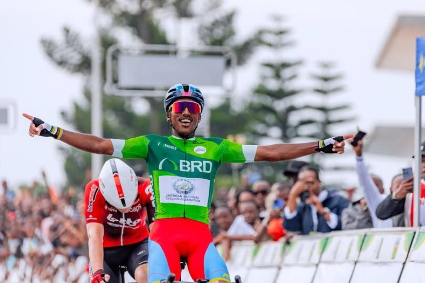 Henok Mulueberhan yegukanye Etape ya 8 muri Tour du Rwanda 2026 yatwawe na Kretschy Moritz (Amafoto)