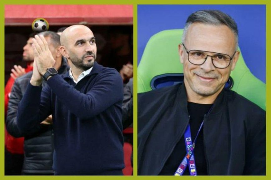 Morocco’s outgoing coach Regragui explains controversy with successor Ouahbi