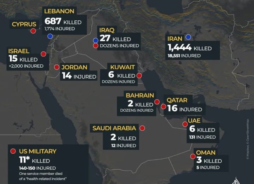 Day 15 of Iran War: Escalating strikes and Regional tensions