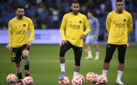 Mbappé reveals unreal moment with Messi and Neymar at PSG