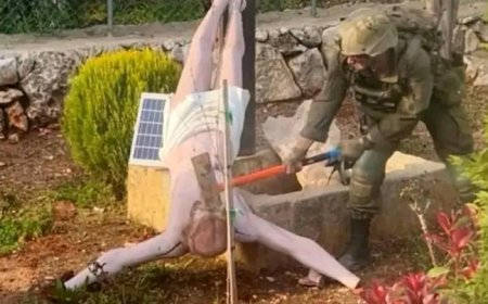 Isiraheli yahannye Abasirikare bayo barimbuye Ishusho ya Yezu muri Liban
