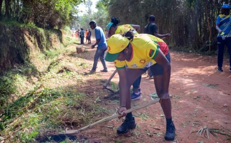Cricket: ICC Women’s Challenge Trophy teams take part in Rwanda’s Umuganda