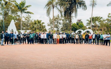 CAVB Men’s Club Championship 2026 delegation visits Kigali Genocide Memorial