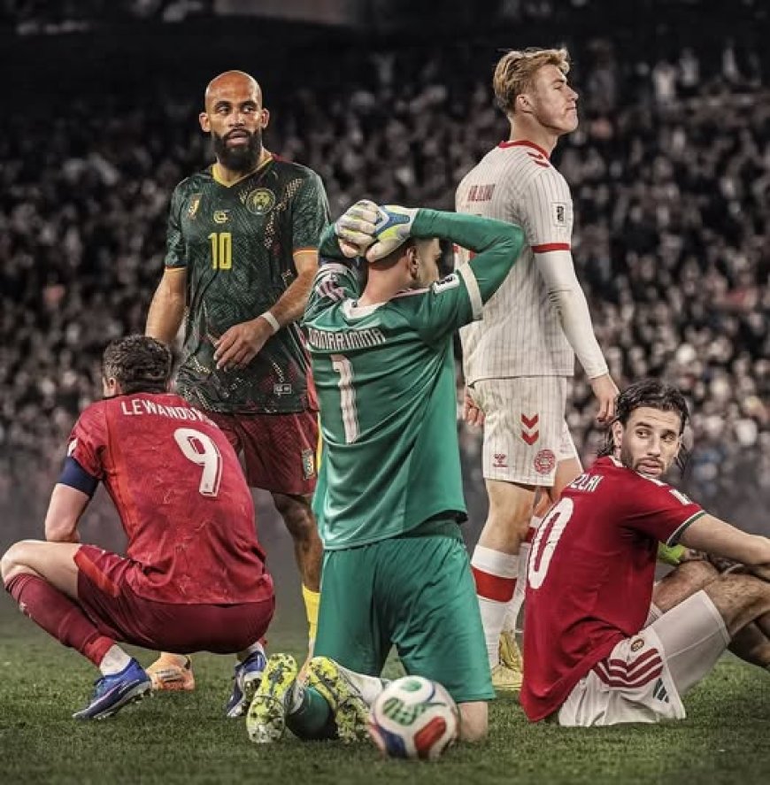 Donnarumma, Mbeumo, Lewandowski, Højlund, Szoboszlai headline big names missing 2026 World Cup