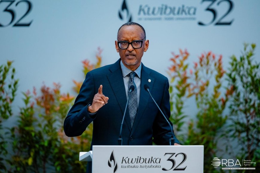 Kwibuka32:”Ubuhamya bw’abarokotse bukwiriye kuba isomo ku bashaka guhakana Jenoside” — Perezida Kagame