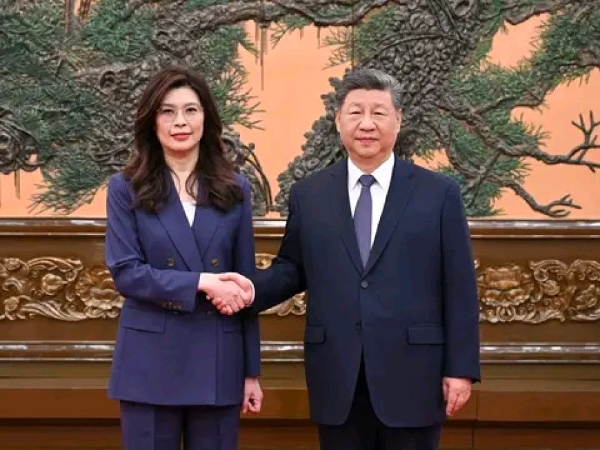 Cheng Li ukuriye abatavugarumwe na Taiwan yagiranye ibiganiro na Xi Jinping