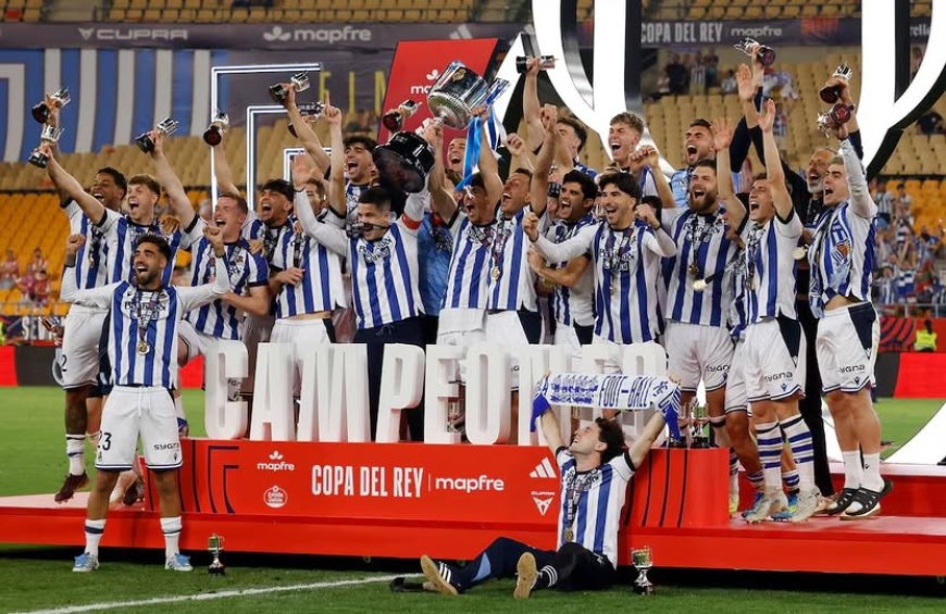 Real Sociedad edge Atlético Madrid on penalties to win Copa del Rey