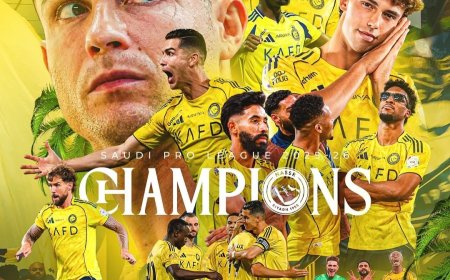 PHOTOS: Cristiano Ronaldo’s Al Nassr FC crowned Saudi Pro League champions