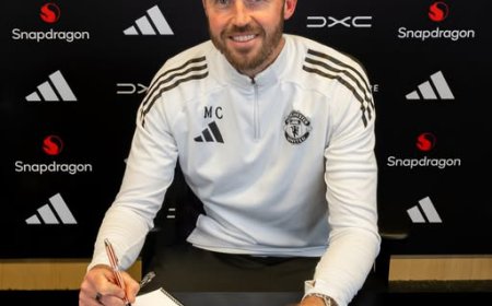Michael Carrick appointed new head coach of Manchester United