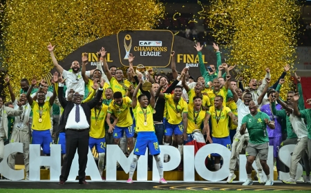 Mamelodi Sundowns crowned 2025-26 CAF Champions League champions (Photos)