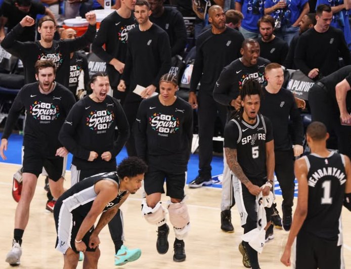 Spurs stun Thunder, clinch first NBA Finals appearance since 2014
