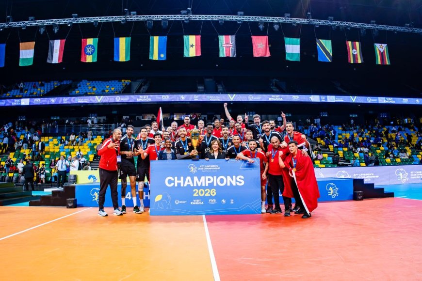 PHOTOS: Al Ahly beat Police VC to claim 17th CAVB Men’s Club Championship title