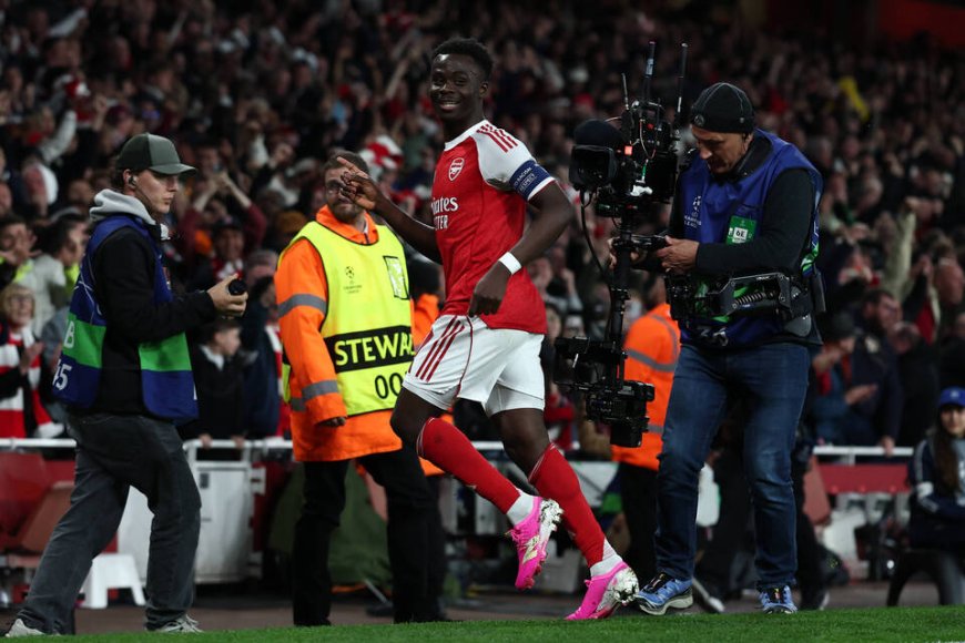 Saka heroics send Arsenal to Champions League final after 20 years