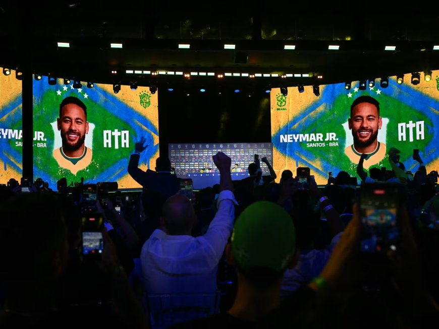 Brazil name Neymar in 26-man World Cup squad