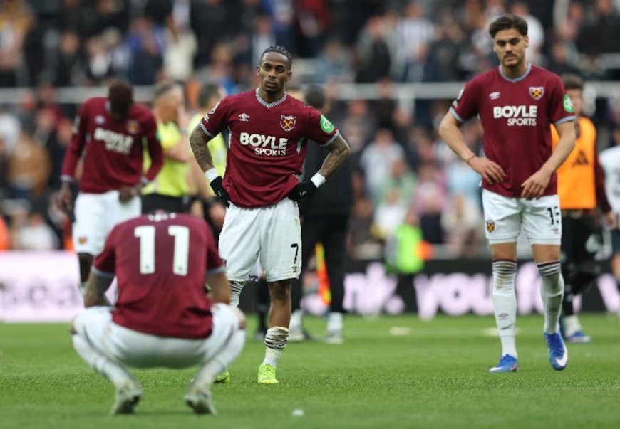 West Ham United relegated from Premier League after 14 seasons