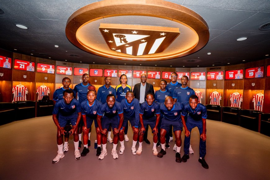 Atlético Madrid host Rwandan coaches for high-level training course