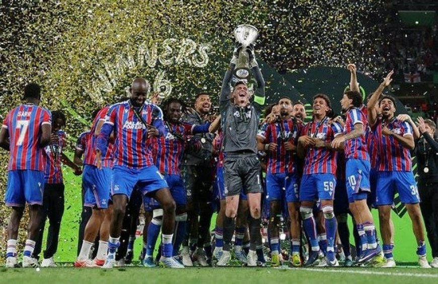 Crystal Palace beat Rayo Vallecano 1-0 to win Conference League title (Photos)