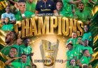 Young Africans win historic fifth consecutive Tanzanian Premier League title (Photos)