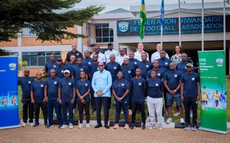 Fabrice Shema launches FIFA talent development scouting course