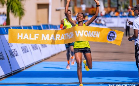 KIPM 2026: Kenya and Rwanda dominates Kigali International Peace Marathon (Photos)
