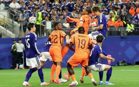 Netherlands held by Japan in thrilling 2-2 World Cup group F opener
