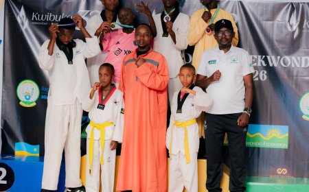 Kirehe Taekwondo Family yegukanye imidari 9 mu Irushanwa ryo kwibuka Jenoside yakorewe Abatutsi (Amafoto)