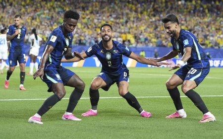 Cunha double powers Brazil past Haiti in crucial World Cup Victory