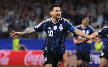 Argentina March into World Cup knockouts after Messi sinks spirited Jordan