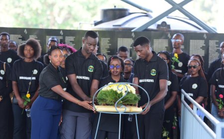 Abatorejwe mu Itorero ry’Igihugu Indangamirwa basuye Urwibutso rwa Jenoside rwa Ntarama