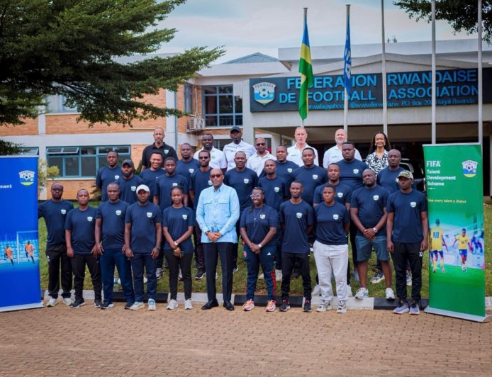 Fabrice Shema launches FIFA talent development scouting course