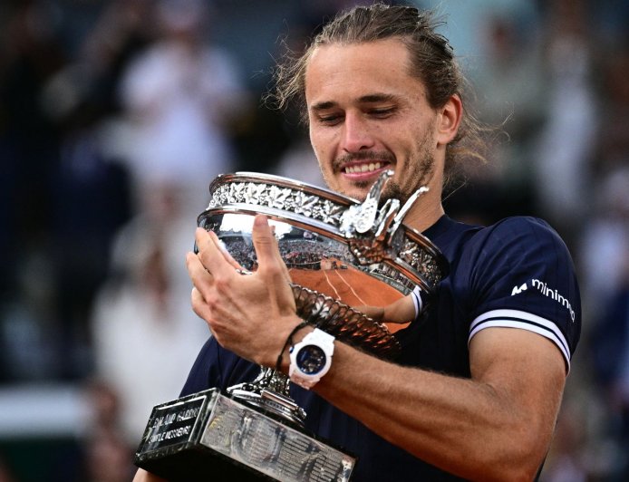 French Open: Zverev beats Cobolli in five-set thriller to win maiden Grand Slam title