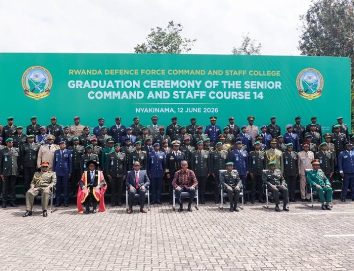 President Kagame presides over graduation of 108 senior officers in Nyakinama (Photos)