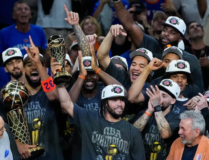 New York Knicks crowned NBA Champions after 53-year