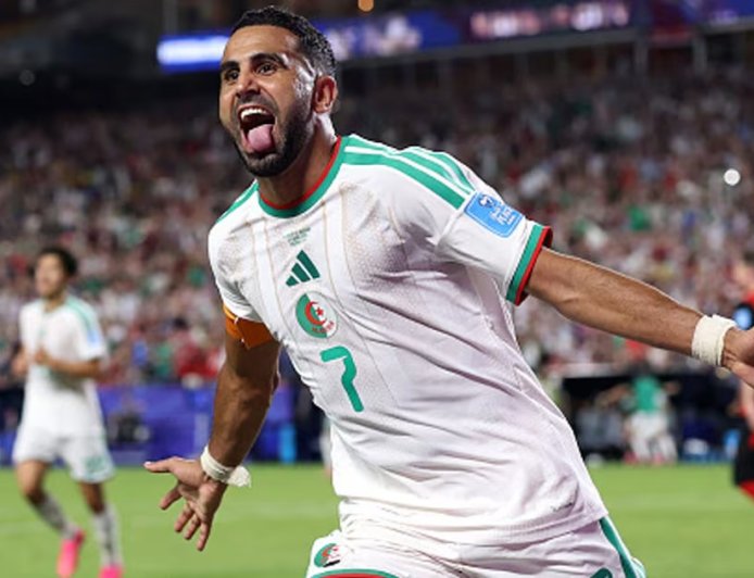 Mahrez’s brace sends Algeria into World Cup knockouts after six-goal Austria thriller