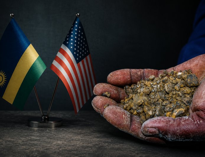 U Rwanda ntiruvuga rumwe na Amerika yafatiye ibihano kompanyi zarwo z’amabuye y’agaciro