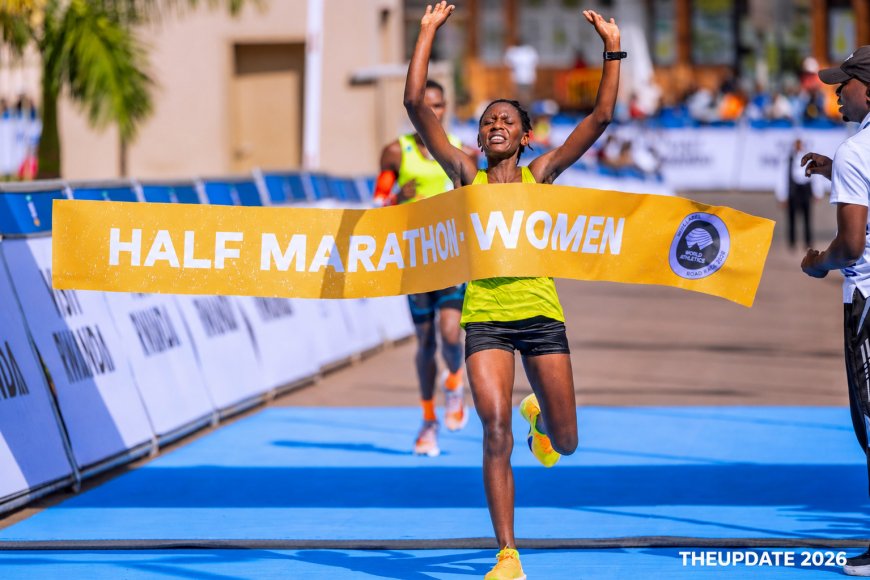 KIPM 2026: Kenya and Rwanda dominates Kigali International Peace Marathon (Photos)