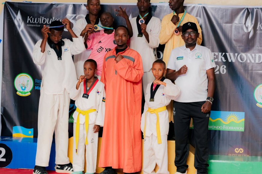 Kirehe Taekwondo Family yegukanye imidari 9 mu Irushanwa ryo kwibuka Jenoside yakorewe Abatutsi (Amafoto)
