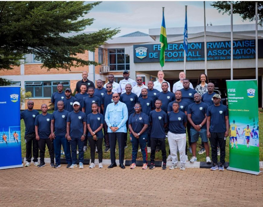 Fabrice Shema launches FIFA talent development scouting course