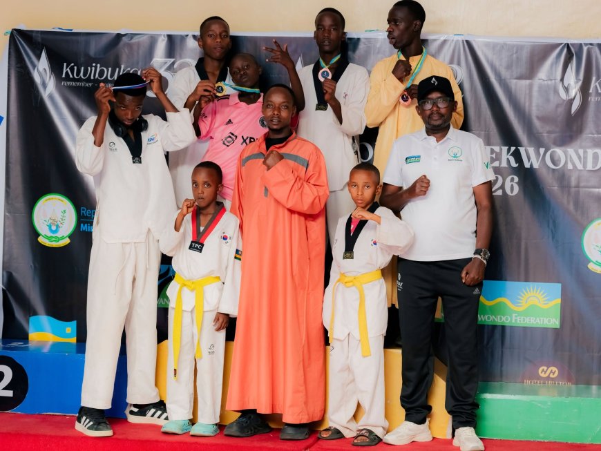 Kirehe Taekwondo Family yegukanye imidari 9 mu Irushanwa ryo kwibuka Jenoside yakorewe Abatutsi (Amafoto)