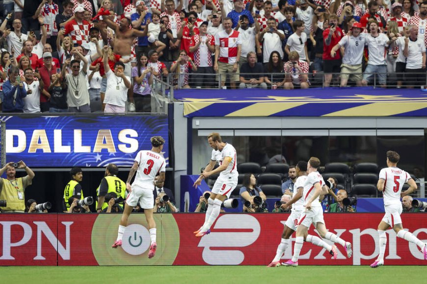 England defeat Croatia 4-2 in thrilling World Cup opener