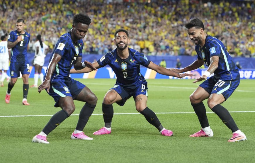 Cunha double powers Brazil past Haiti in crucial World Cup Victory