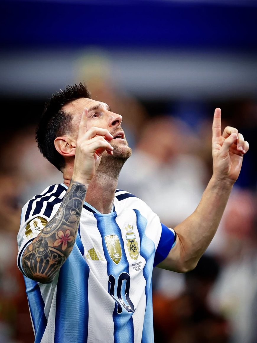 Messi's double fires Argentina into World Cup knockouts