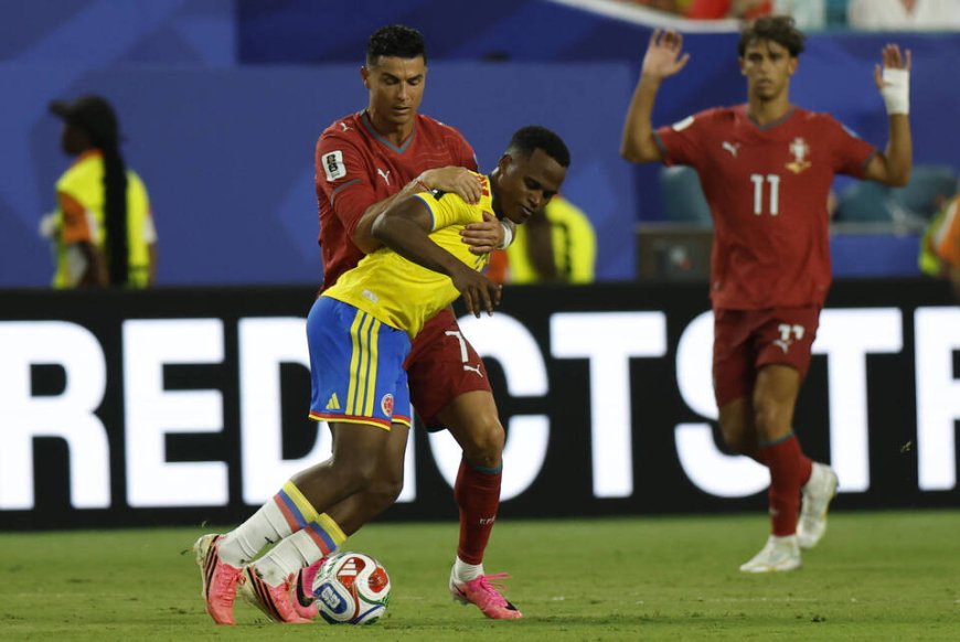 Colombia top group K after holding Portugal in thrilling stalemate