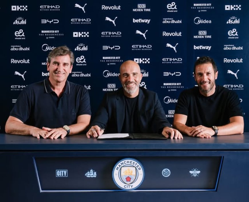 Enzo Maresca appointed Manchester City head coach in £17m deal