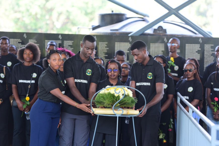 Abatorejwe mu Itorero ry’Igihugu Indangamirwa basuye Urwibutso rwa Jenoside rwa Ntarama