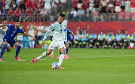 Portugal survives Croatia scare after VAR drama, set up Spain clash