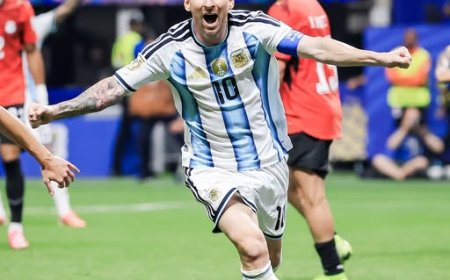 Argentina survive Egypt in five-goal thriller, reach World Cup quarter-finals (Photos)