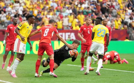 Switzerland edge Colombia on penalties to reach first World Cup quarter-final since 1954 (Photos)