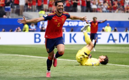 Merino’s late heroics send Spain into first World Cup semi-final since 2010 (Photos)